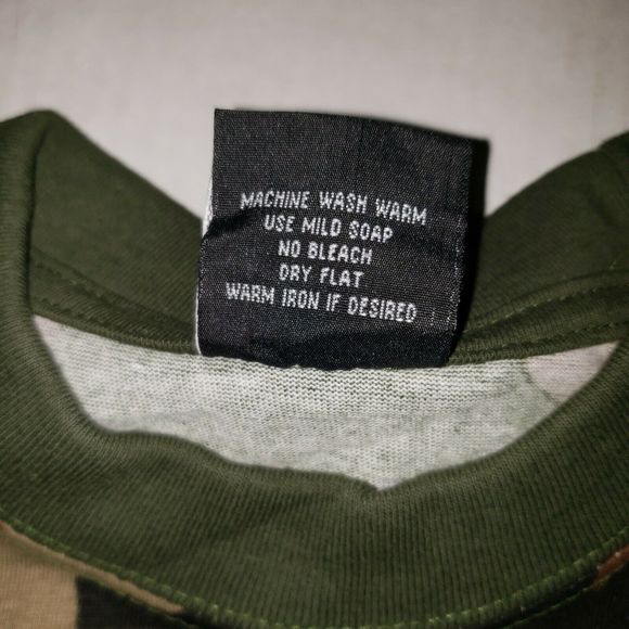 Anabil USA Camo Tee Shirt Mens XL Hunting Army - Picture 6 of 6